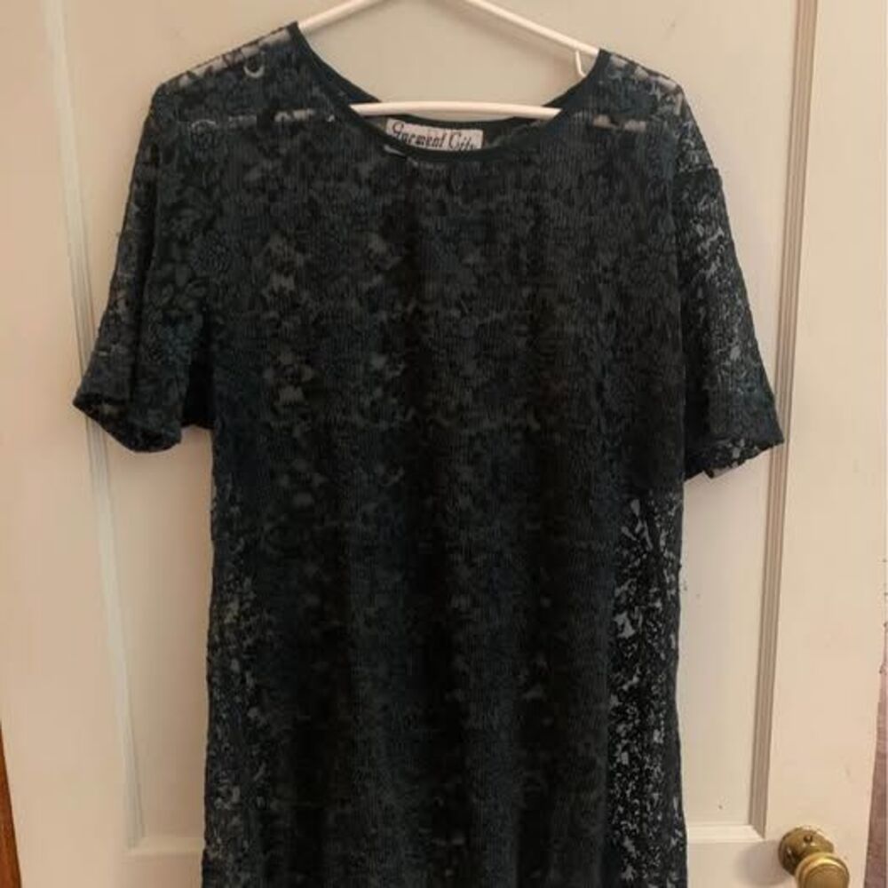 Womens Sheer Shirt Size 20